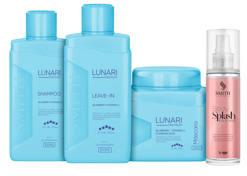 Kit Premium Lunari Completo com Body Splash